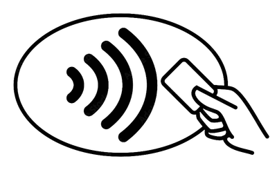 Contactless symbol